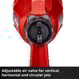 EINHELL Power X-Change Akku-Farbsprühsystem TC-SY 18/60 Li-Solo, 18Volt, Sprühpistole rot/schwarz, ohne Akku und Ladegerät