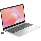 HP 15-fc0271ng, Notebook silber, AMD Ryzen 7 7730U, AMD Radeon Graphics, 16 GB DDR4, 1 TB (1 TB SSD), ohne Betriebssystem