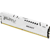 Kingston FURY DIMM 16 GB DDR5-6000, Arbeitsspeicher weiß, KF560C36BWE2-16, Beast RGB, AMD EXPO