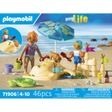 PLAYMOBIL 71906 myLife Familienspaß am Strand - 71906, Konstruktionsspielzeug 