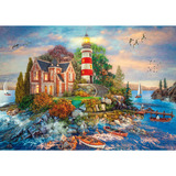 Schmidt Spiele Leuchtturm am Felsen, Puzzle 500 Teile