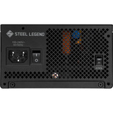 ASRock Steel Legend SL-850G, PC-Netzteil schwarz, 1x 12-Pin High Power GPU, 2x PCIe, Kabelmanagement, 850 Watt