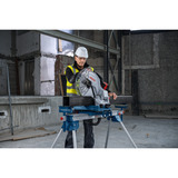 Bosch Akku-Metalltrennsäge GCD 18V-355 Professional solo, 18Volt, Kapp- und Gehrungssäge blau, ohne Akku und Ladegerät