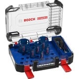 Bosch EXPERT Multi Material PC Plus Lochsägen-Set, Ø 22-68mm, 9-teilig mit Power Change Plus Adapter, Koffer