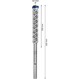 Bosch Professional EXPERT Hammerbohrer SDS-max-8X, Ø 32mm Arbeitslänge 200mm