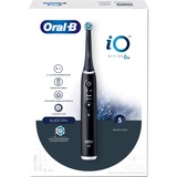 Braun Oral-B iO Series 6 , Elektrische Zahnbürste schwarz, Black Lava