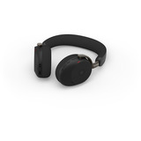 Jabra Evolve3 75, Headset schwarz, UC, USB-C Bluetooth-Adapter, Schnurloses Ladepad