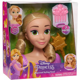 Just Play Disney Princess - Rapunzel Styling Head, Schmink- und Frisierkopf 