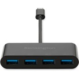 Kensington CH1200 USB-C 4 Port Hub, USB-Hub schwarz