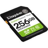 Kingston Canvas Select Plus 256 GB SDXC, Speicherkarte UHS-I U1, Class 10, V10