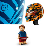 LEGO 43017 Editions McLaren Mastercard F1 Team Oscar Piastri Helm, Konstruktionsspielzeug 