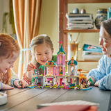 LEGO 43267 Disney Princess Prinzessinnenschloss mit Haustieren, Konstruktionsspielzeug 