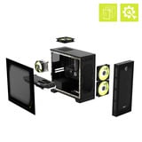 MSI MAG Infinite S AI 2NVM5-003AT, Gaming-PC schwarz/transparent, Windows 11 Home