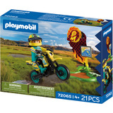 PLAYMOBIL 72065 Offroad Motorrad, Konstruktionsspielzeug 
