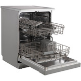 Respekta Bena GSPS60SI-12, Spülmaschine silber, 60 cm