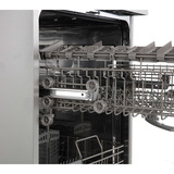 Respekta Bena GSPS60SI-12, Spülmaschine silber, 60 cm