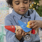 Spin Master Melissa & Doug - Blockables Fahrzeuge Spielset, Konstruktionsspielzeug 