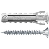 fischer Dübel SX Plus 8x40 S K hellgrau, 10 Stück, mit Schraube
