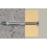 fischer Dübel SX Plus 8x40 S K hellgrau, 10 Stück, mit Schraube