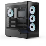 Aerocool P500A-BK-v1 , Tower-Gehäuse schwarz, Tempered Glass x 2