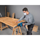 Bosch Professional Akku-Bandschleifer GBS18V-75 Professional solo, 18Volt blau/schwarz, ohne Akku und Ladegerät, in L-BOXX