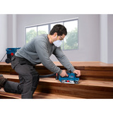 Bosch Professional Akku-Bandschleifer GBS18V-75 Professional solo, 18Volt blau/schwarz, ohne Akku und Ladegerät, in L-BOXX