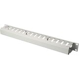Digitus Kabelführungspanel mit abnehmbarer Blende für 483 mm (19")-Schränke grau, 1 HE