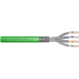Digitus Professional Cat.8.2 S/FTP Verlegekabel simplex, Dca grün, 100 Meter Rolle