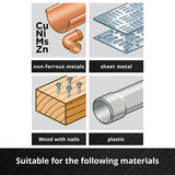 EINHELL Multitool-Set 35-teilig, in XL-PLUS-CASE, Sägeblatt-Satz für Metall, für Multifunktionswerkzeuge