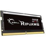 G.Skill SO-DIMM 32 GB DDR5-4800, Arbeitsspeicher schwarz, F5-4800S3838A32GX1-RS, Ripjaws, INTEL XMP
