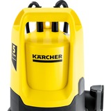 Kärcher Entwässerungspumpe SP 9.500 Dirt, Tauch- / Druckpumpe gelb/schwarz, 280 Watt, für Schmutzwasser