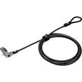 Kensington Slim NanoSaver KombiSchloss schwarz/silber, Nano