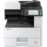 Kyocera ECOSYS MZ3201ix, Multifunktionsdrucker grau/dunkelgrau, USB, LAN, Scan, Kopie, Fax, Duplex (Druck), Duplex (Scan)