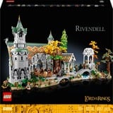 LEGO 10316 Icons Der Herr der Ringe: Bruchtal, Konstruktionsspielzeug 