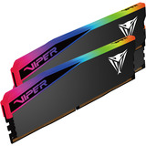 Patriot DIMM 48 GB DDR5-6400 (2x 24 GB) Dual-Kit, Arbeitsspeicher schwarz, VEUR548G6432K, Viper Elite 5 Ultra RGB, INTEL XMP, AMD EXPO