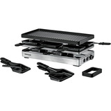 Rommelsbacher Pizza Raclette RCP 1800 schwarz/edelstahl, 1.800 Watt, Pizza-Funktion mit Unterhitze