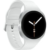 SAMSUNG Galaxy Watch8, Smartwatch silber, 40 mm, LTE, Sport Band S/M