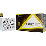 Seasonic FOCUS GX-1000 1000W ATX3.1 White Edition, PC-Netzteil weiß, 1x 12-Pin High Power GPU, 3x PCIe, Kabel-Management, 1000 Watt