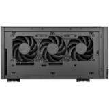 SilverStone SST-CW04TB Crown 04, HTPC-Gehäuse dunkelgrau