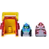 Spin Master Paw Patrol - Pup Squad Launcher mit Marshall und Rex Fahrzeugen, Spielfahrzeug 