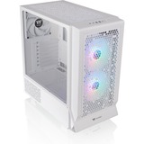 Thermaltake Ceres 330 TG ARGB , Tower-Gehäuse weiß, Tempered Glass