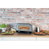 Unold Pizzaofen Luigi edelstahl/schwarz, 1.700 Watt, für Pizzen bis ca. Ø 30cm