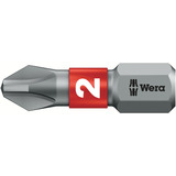 Wera Kraftform Kompakt 27 RA 1, Bit-Satz schwarz/grün, 6-teilig, 1/4", mit Ratschenfunktion
