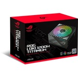 ASUS ROG Loki SFX-L 1200W Titanium, PC-Netzteil weiß, 1x 12VHPWR, 4x PCIe, Kabel-Management, 1200 Watt