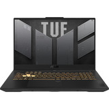 ASUS TUF Gaming F17 (FX707VV-HX240W), Gaming-Notebook grau, Intel® Core™ i7-13620H, NVIDIA GeForce RTX 4060, 16 GB DDR5, 1 TB (1 TB SSD), Windows 11 Home