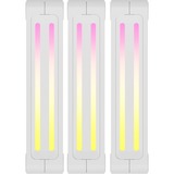 Corsair iCUE LINK QX120 RGB 120-mm-PWM-Lüfter, Gehäuselüfter weiß, Starter-Kit, 120 mm