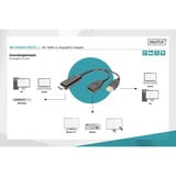 Digitus 4K HDMI auf DisplayPort Adapter schwarz