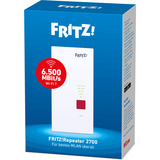 FRITZ! FRITZ!Repeater 2700 weiß/grau, Wi-Fi 7 mit bis zu 6,5 GBit/s