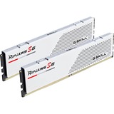 G.Skill DIMM 32 GB DDR5-5600 (2x 16 GB) Dual-Kit, Arbeitsspeicher weiß, F5-5600J4645A16GX2-RS5W, Ripjaws S5, INTEL XMP