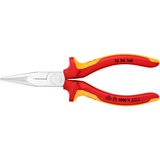 KNIPEX Flachrundzange 25 06 160 , Greifzange gezahnte Griffflächen